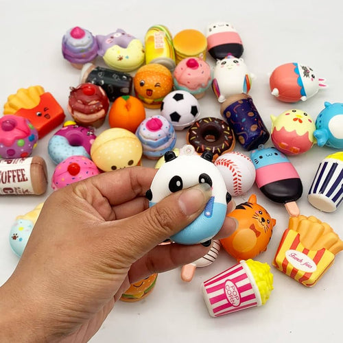 paquete de juguetes esponjoso kawaii